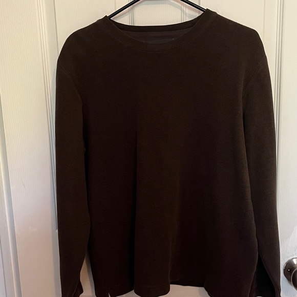 Banana Republic Dark Brown Cotton Top